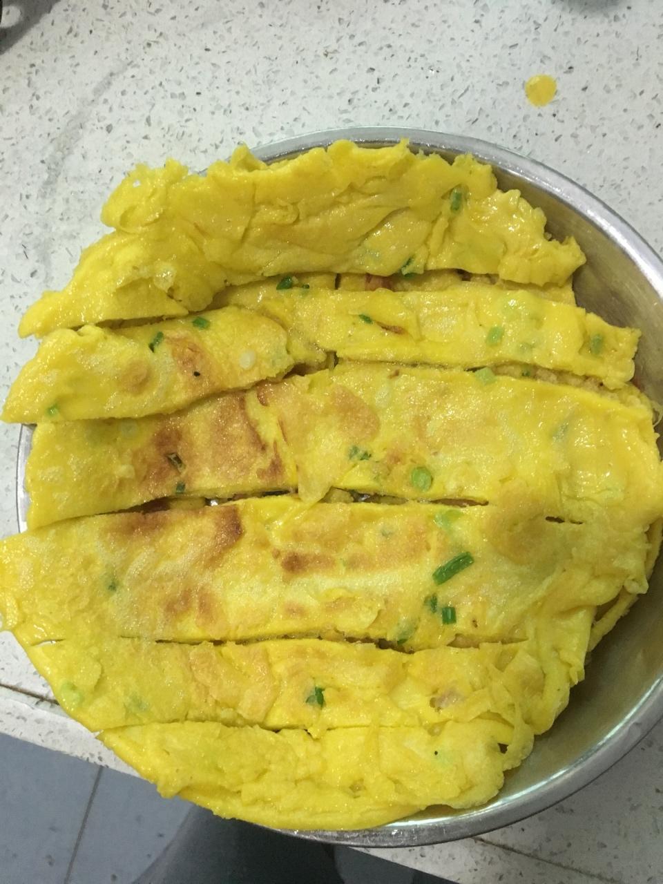 葱花鸡蛋饼