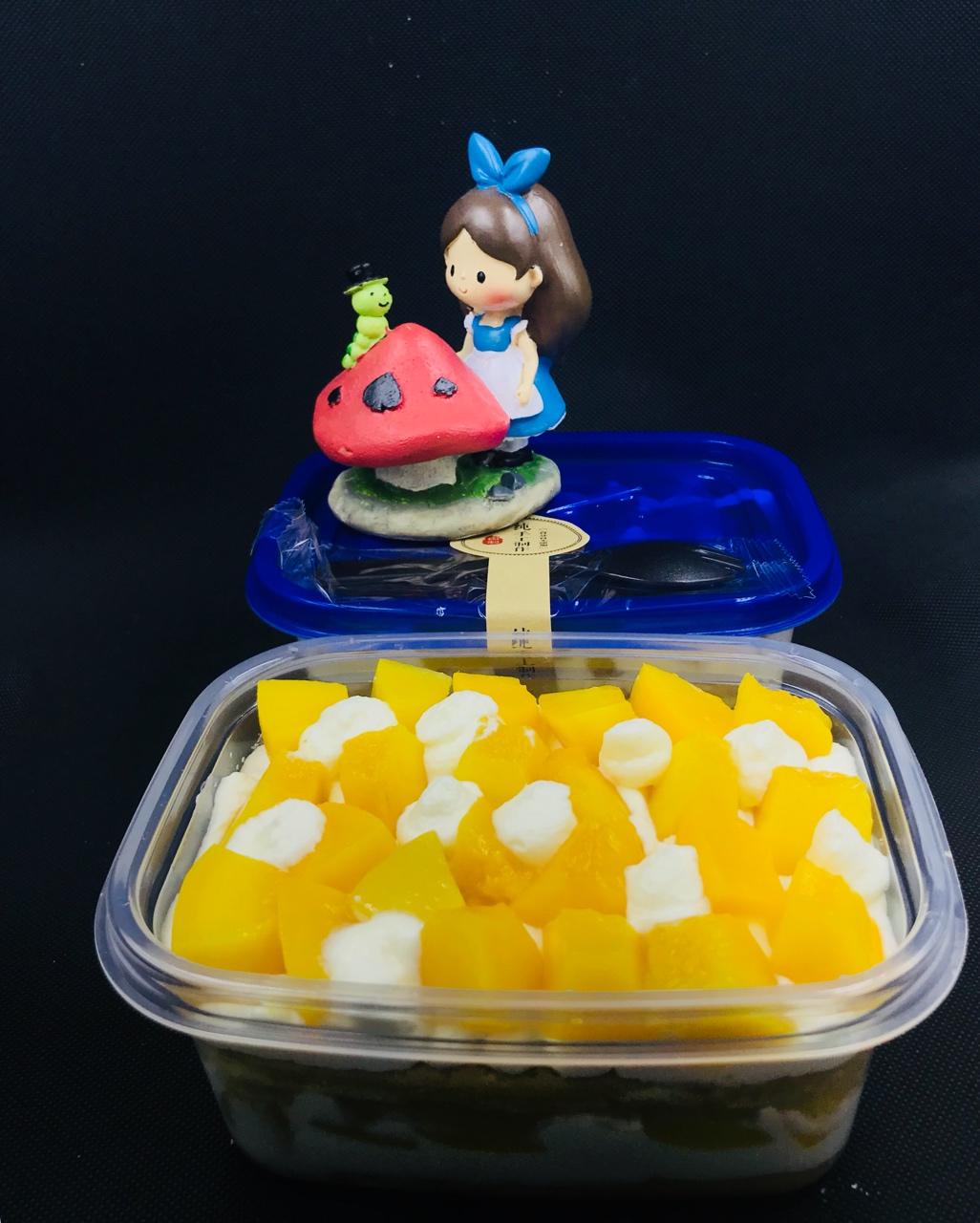 简单快手的便当饭盒水果盒子蛋糕