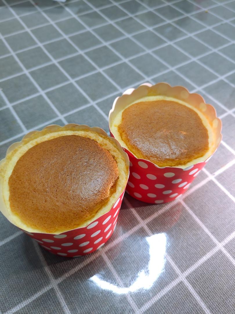 零失败~戚风纸杯小蛋糕🍰 ✨／8寸版戚风蛋糕