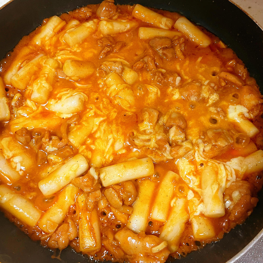 超绝【马苏里拉芝士辣炒鸡】