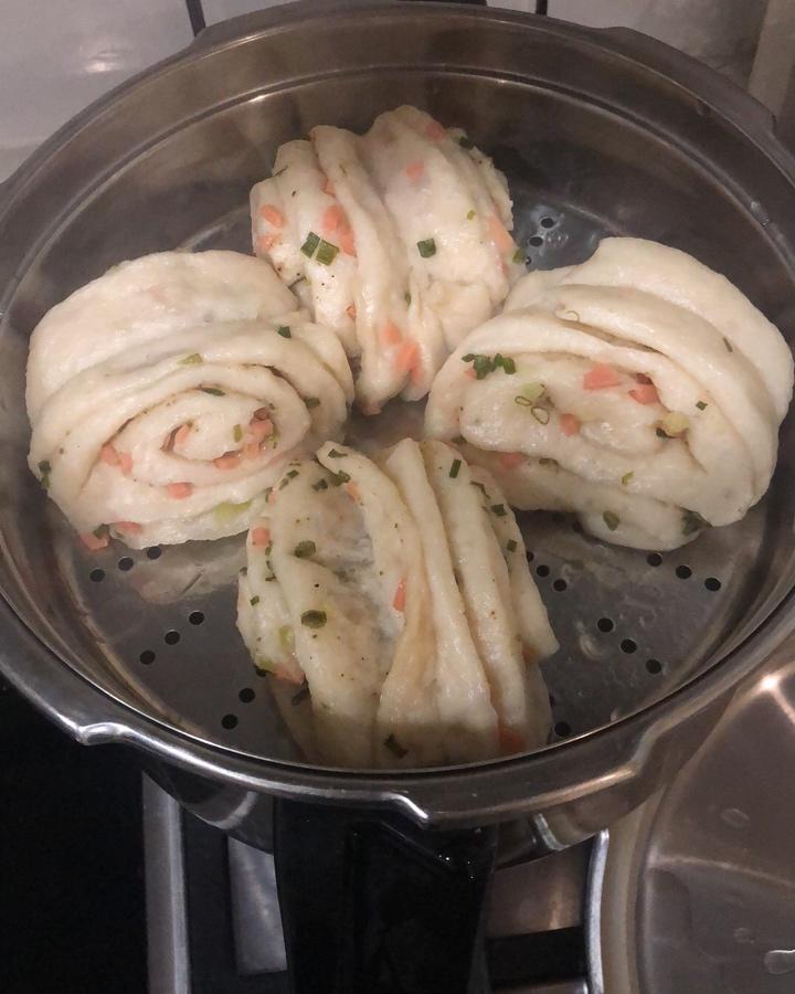 葱油花卷——还原妈妈的味道