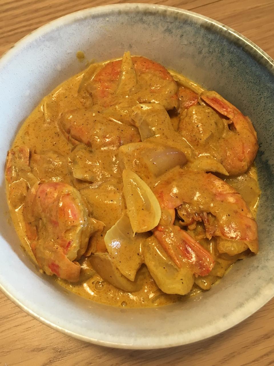 泰式咖喱虾