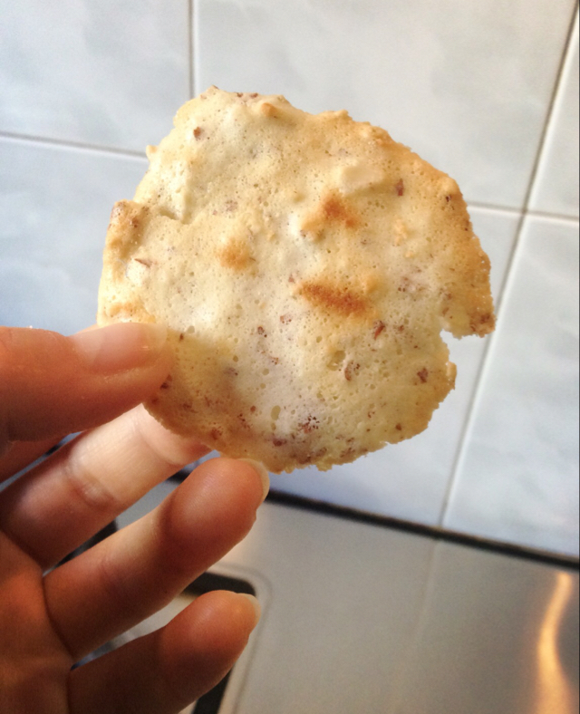剩余蛋清好去处——杏仁薄饼