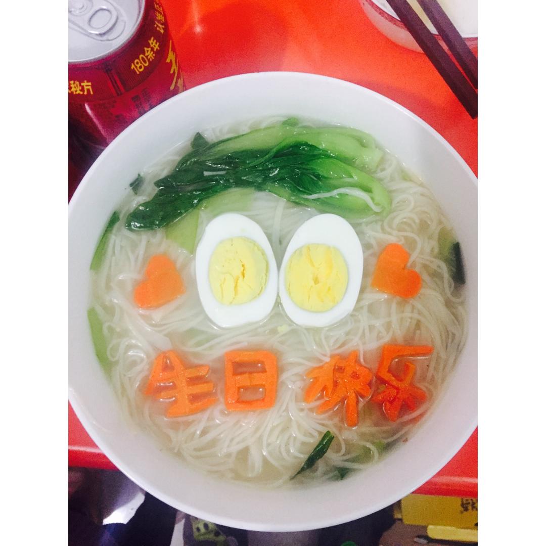 a果冻麻麻做的生日面