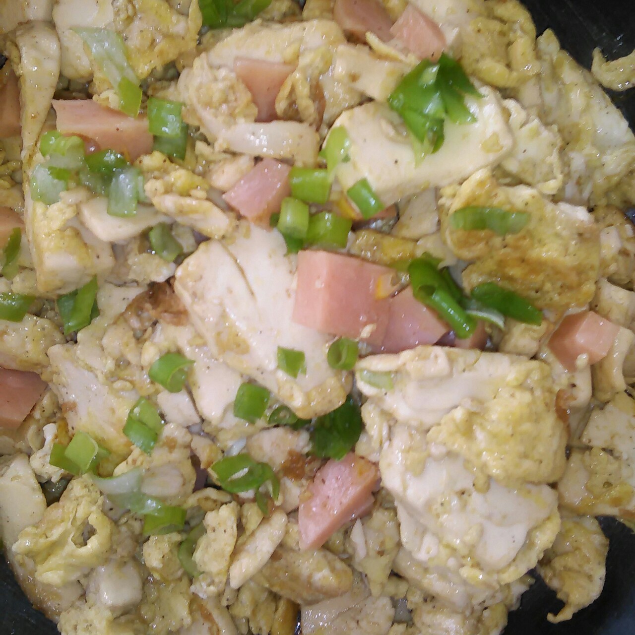 蛋包豆腐丁