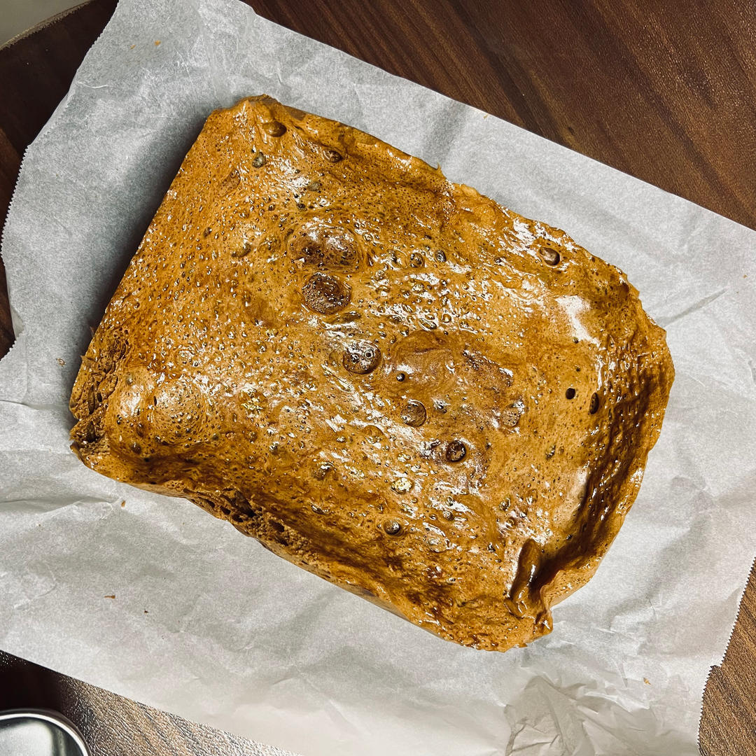 童年回忆【蜂窝糖】在家五毛钱搞定