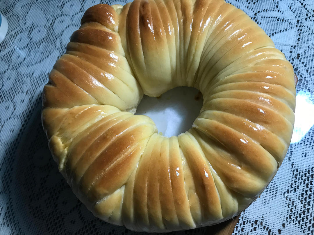 治愈系网红面包 毛线球面包🧶（含整形视频）