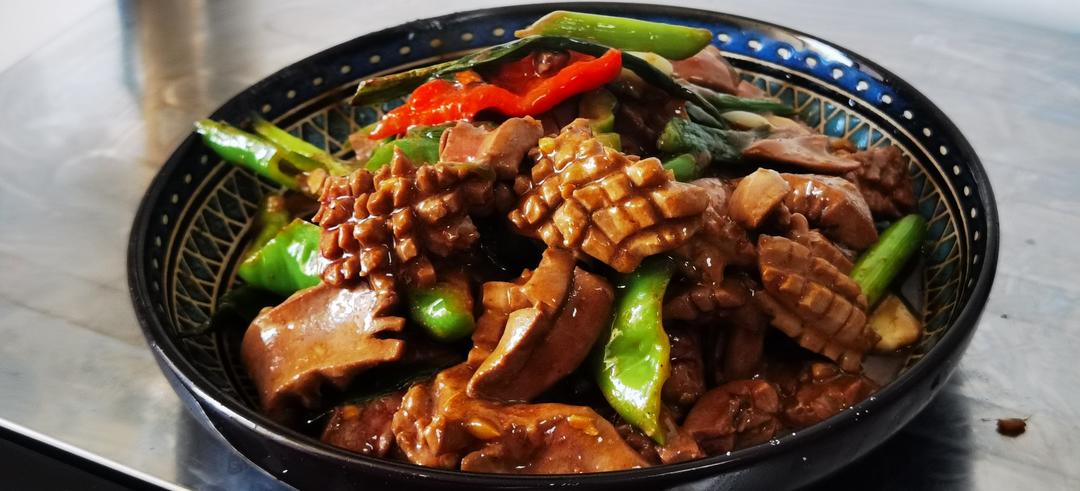 爆炒腰花