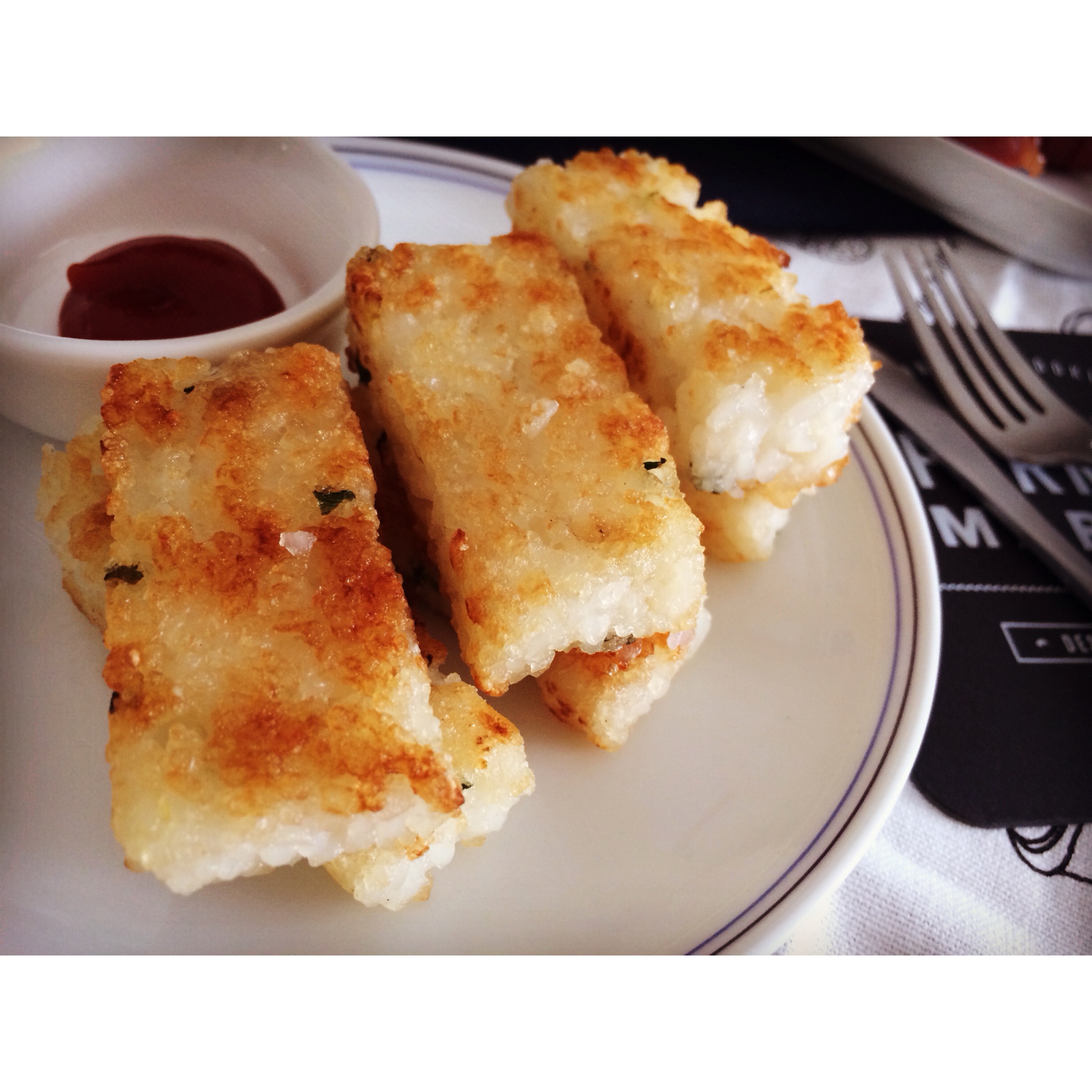 扬琪的妈咪做的粢饭糕(剩饭版)