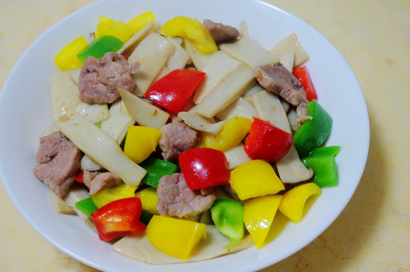 缤纷杏鲍菇