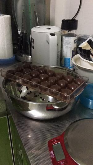 树莓白巧夹心巧克力的做法 步骤7