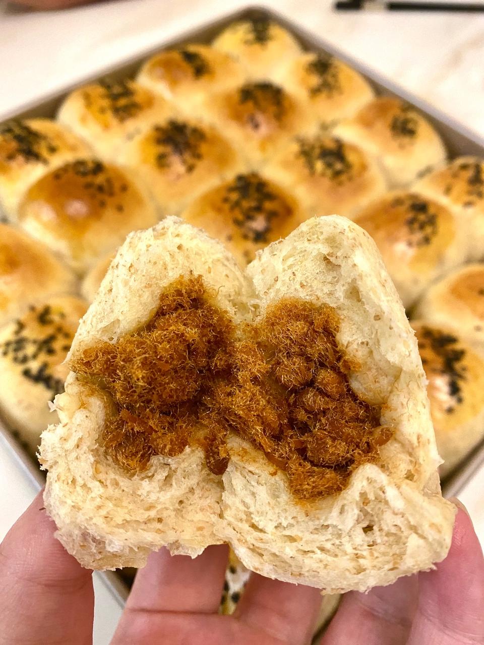 纯奶手撕吐司的做法 步骤1