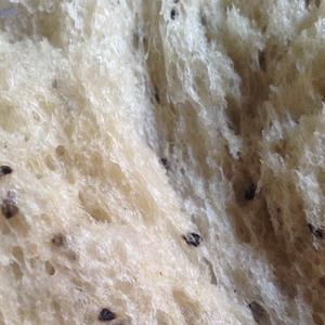 无糖黑芝麻吐司-面包机版的做法 步骤4