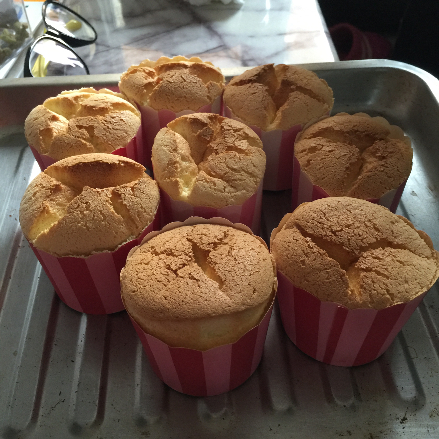 软绵绵戚风纸杯蛋糕