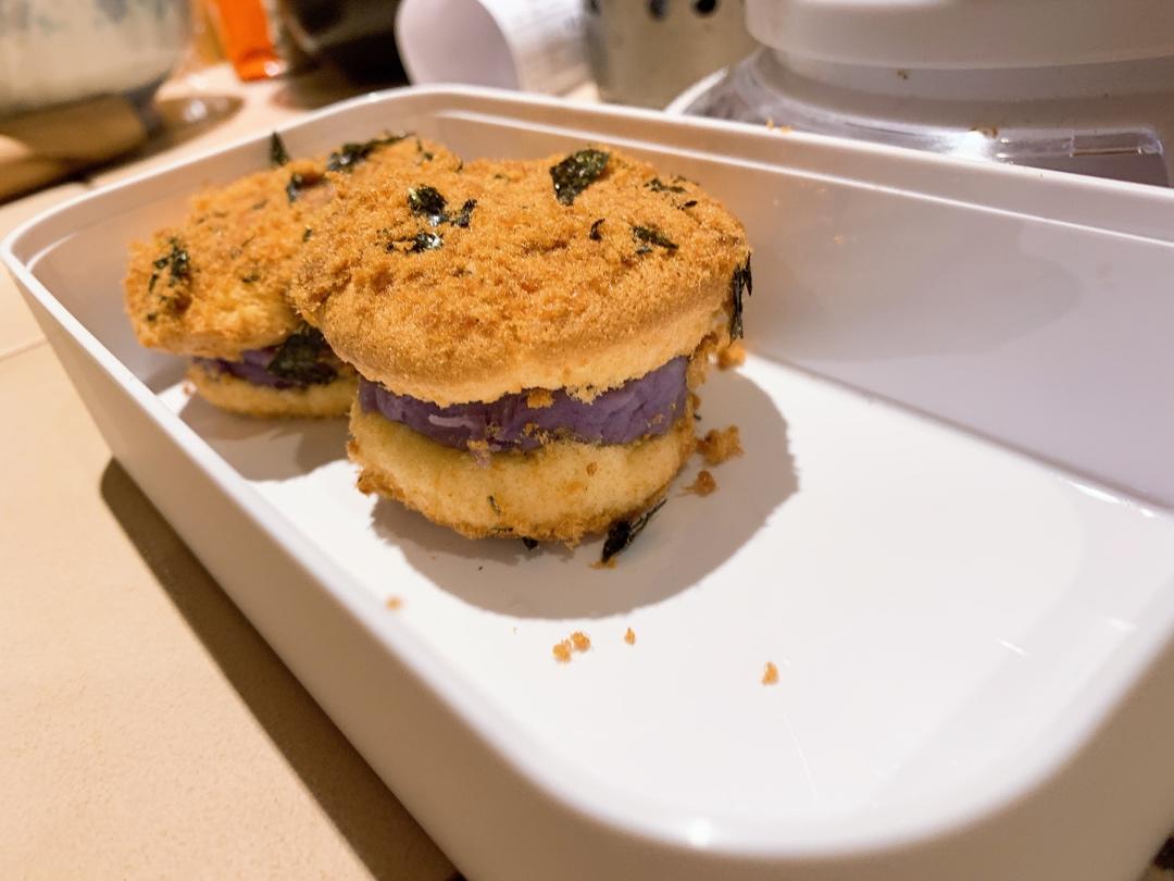 肉松小贝（紫薯芋泥馅）