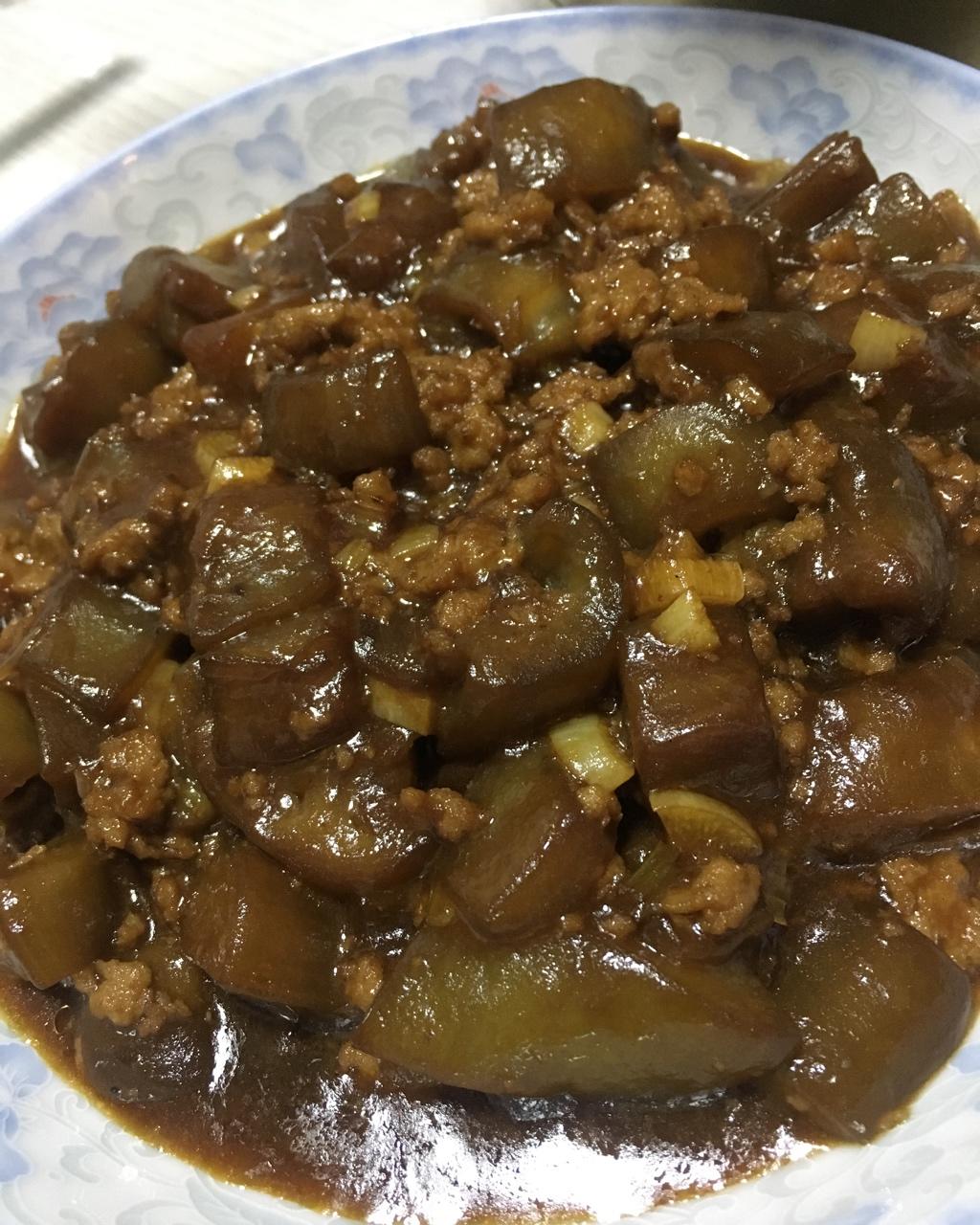 茄子！茄子！！红烧肉末茄子