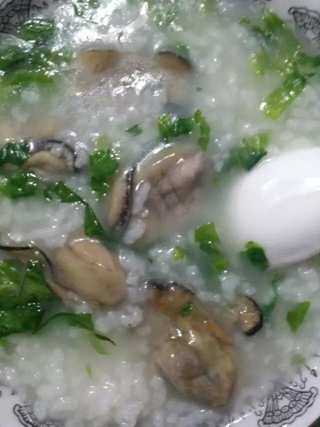 蚝豉生菜粥