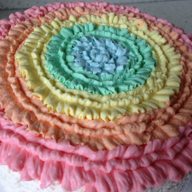 彩虹蛋糕