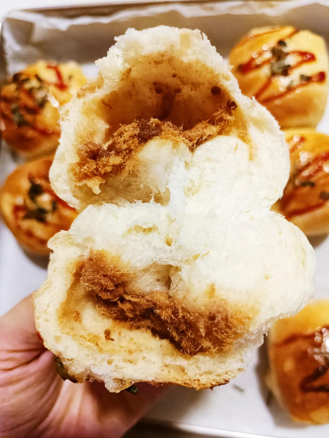 纯奶手撕吐司的做法 步骤1