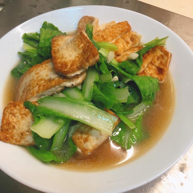 青菜豆腐