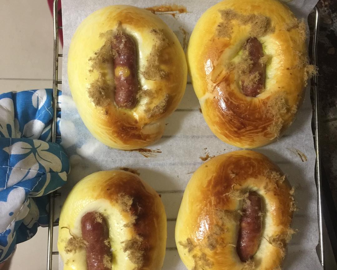 纯奶手撕吐司的做法 步骤1