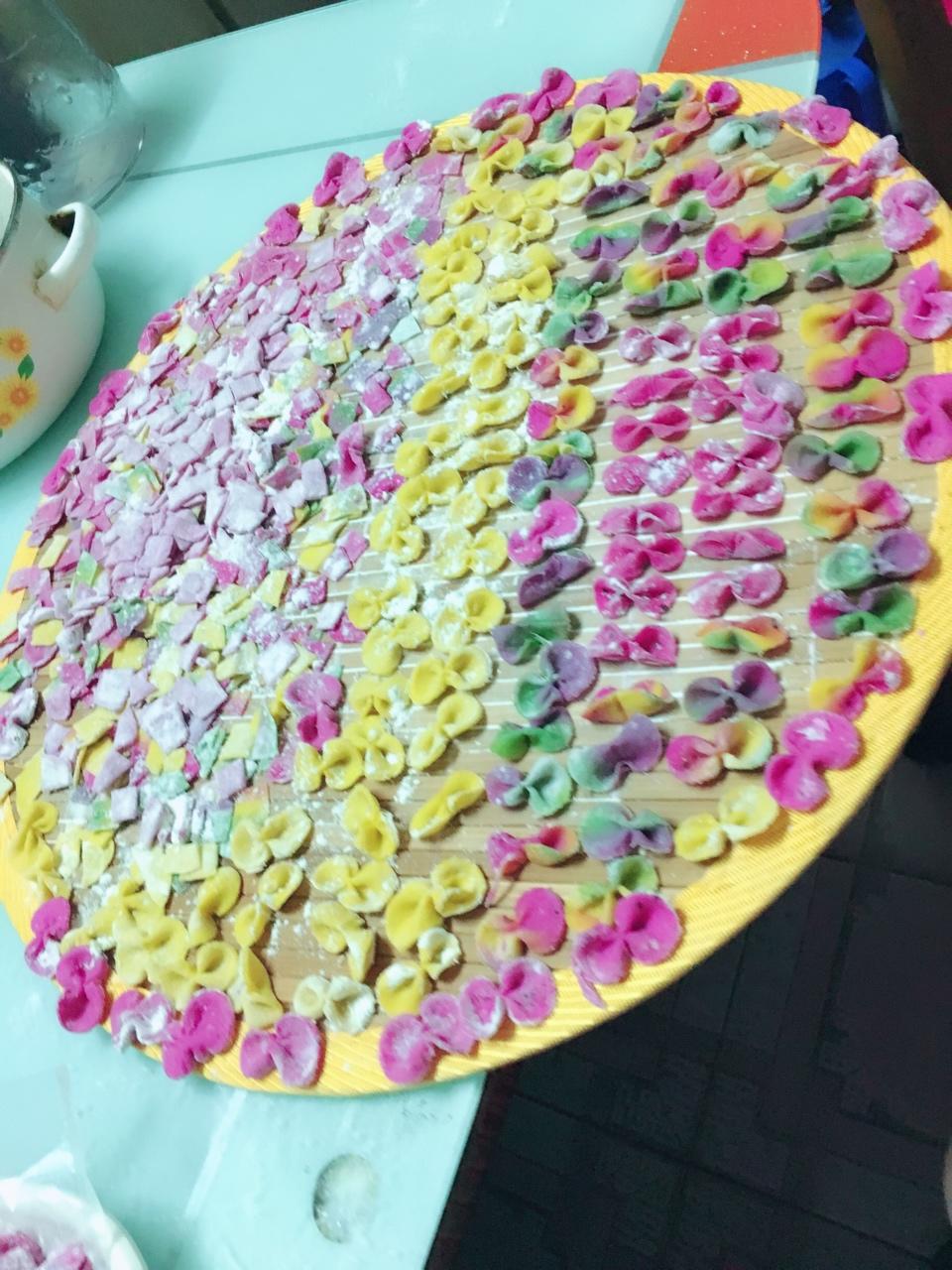 手工果蔬蝴蝶面/花式面片