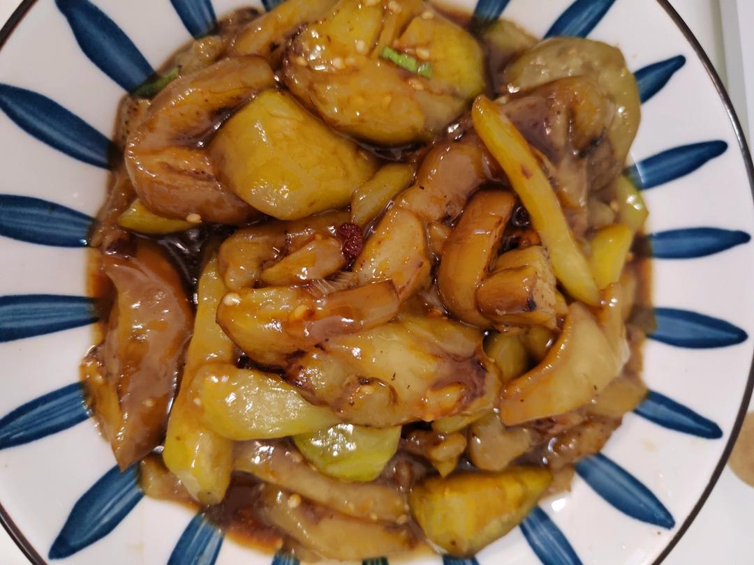 无敌好吃🔥巨下饭的糖醋茄子盖饭😋