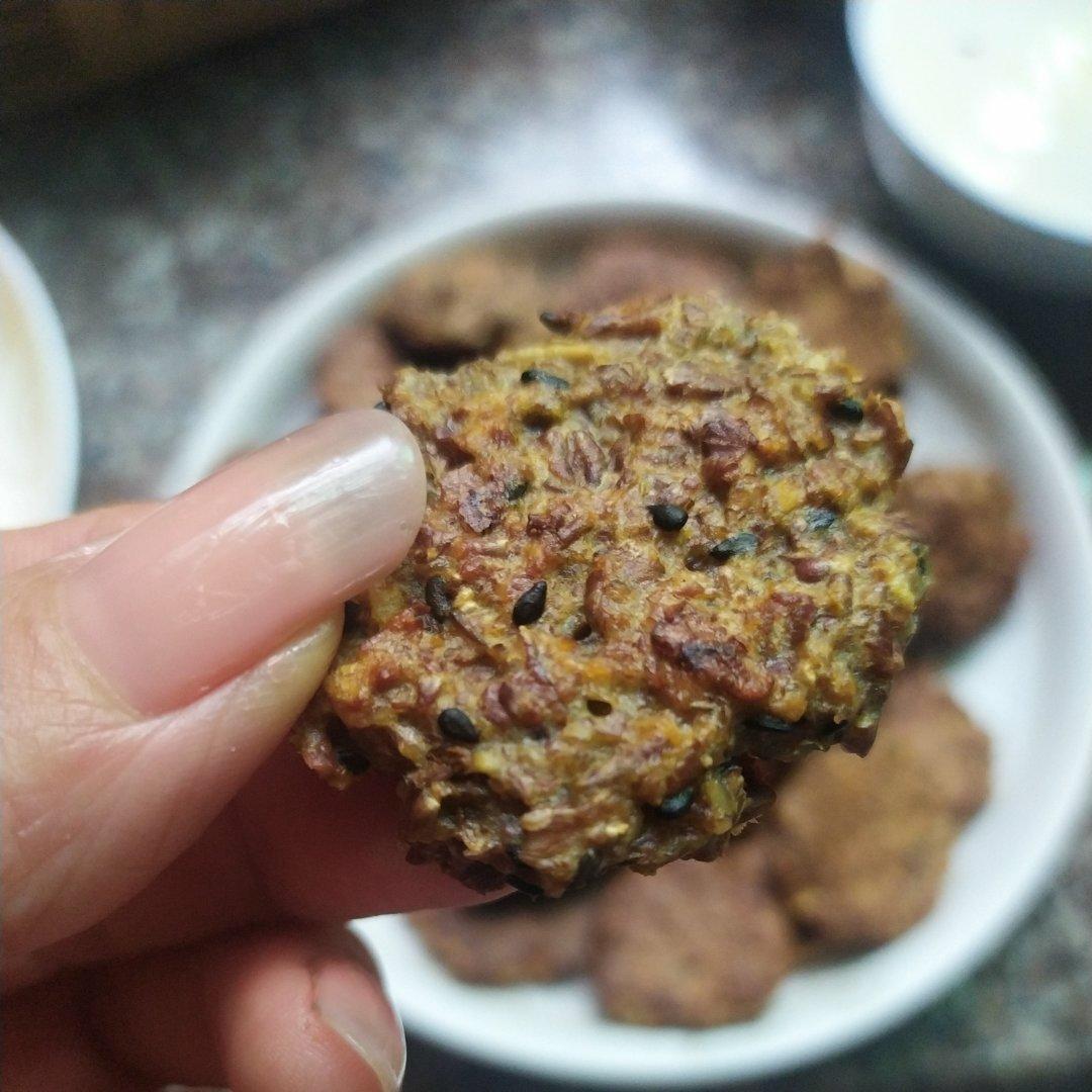 减肥燕麦酸奶饼干（无糖，电饼铛版）