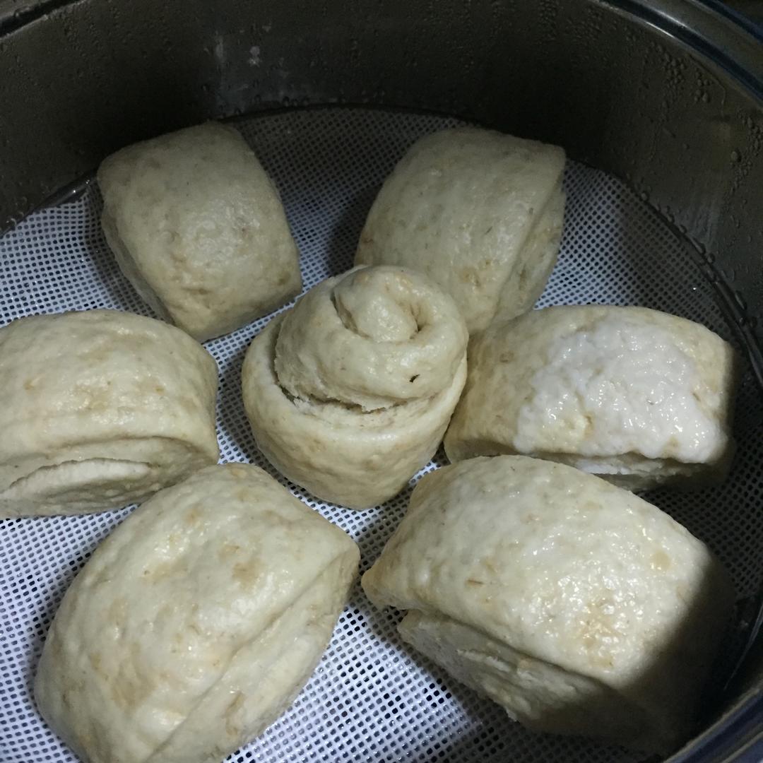 牛奶燕麦馒头【曼食慢语】