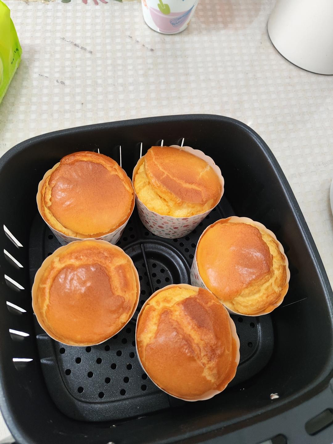 纸杯蛋糕(空气炸锅版)