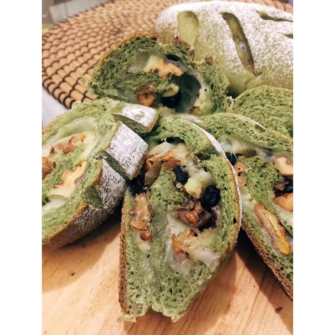 麻薯夹心抹茶软欧