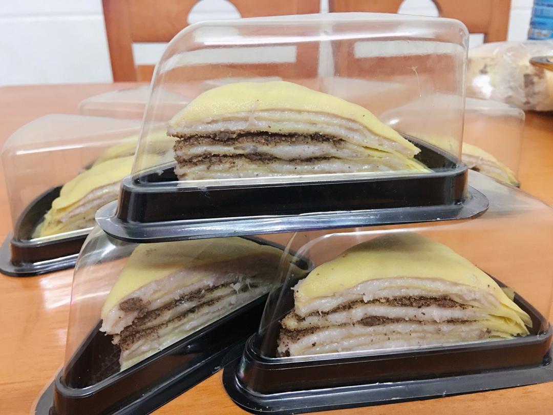 【芋泥千层蛋糕】