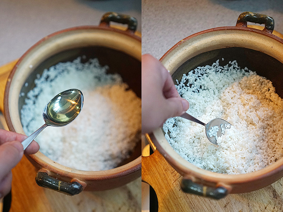 梭子蟹砂锅粥的做法 步骤2