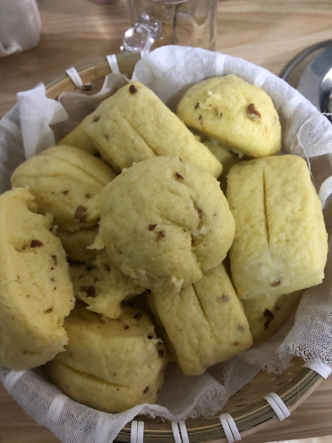 奶香玉米红枣窝头