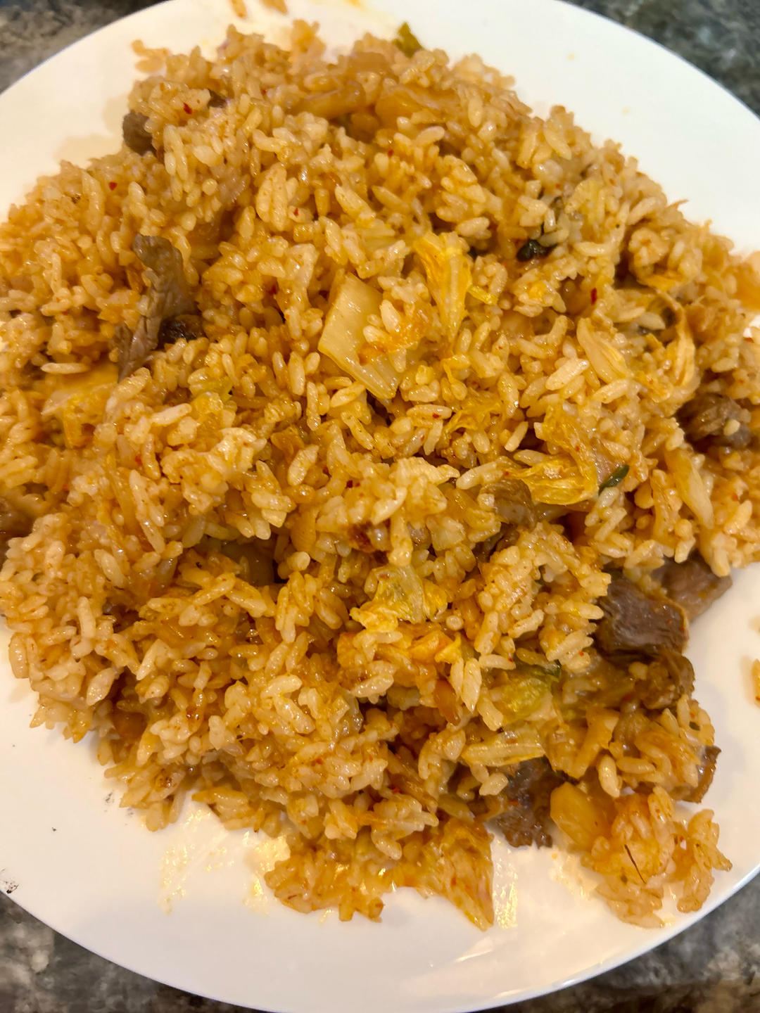 泡菜肥牛炒饭