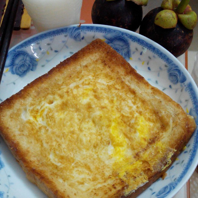 吐司煎蛋