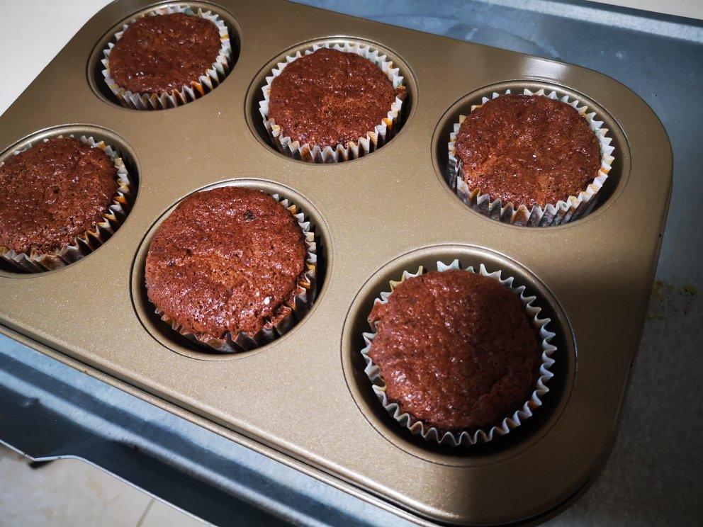 可可巧克力Cupcake纸杯子海绵蛋糕（甜品台都用本方）C6