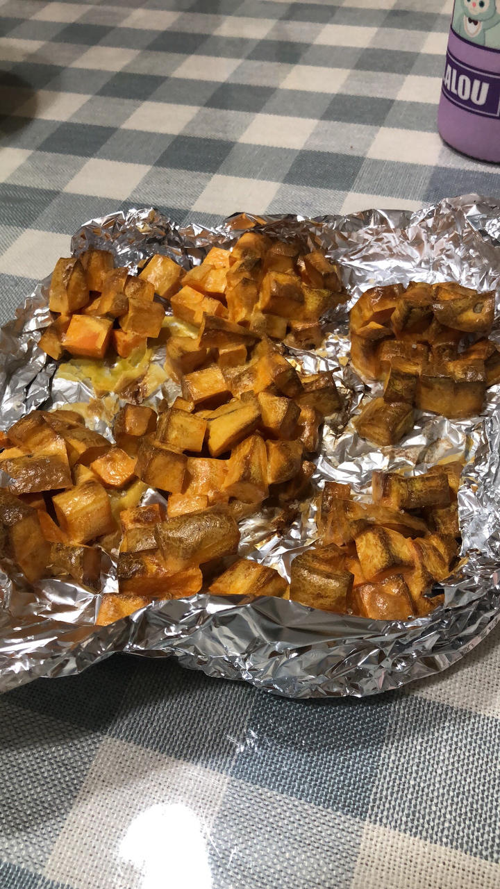 一步成功无油红薯烙                    （空气炸锅版）