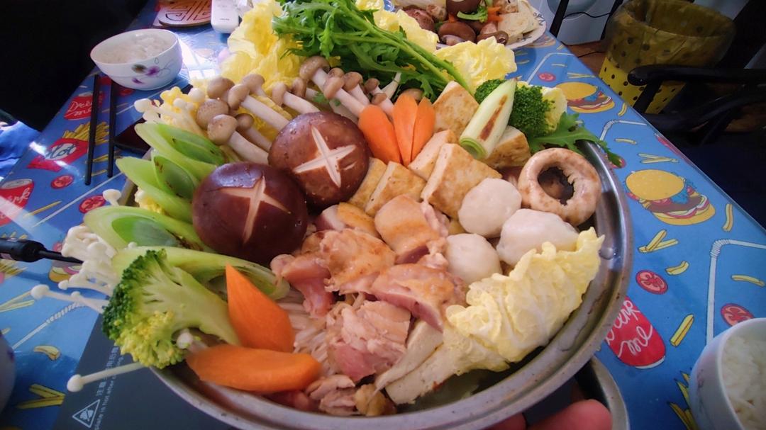 日式鸡肉火锅【曼食慢语】