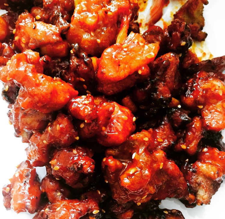 胡雨flora做的韩式辣酱炸鸡块