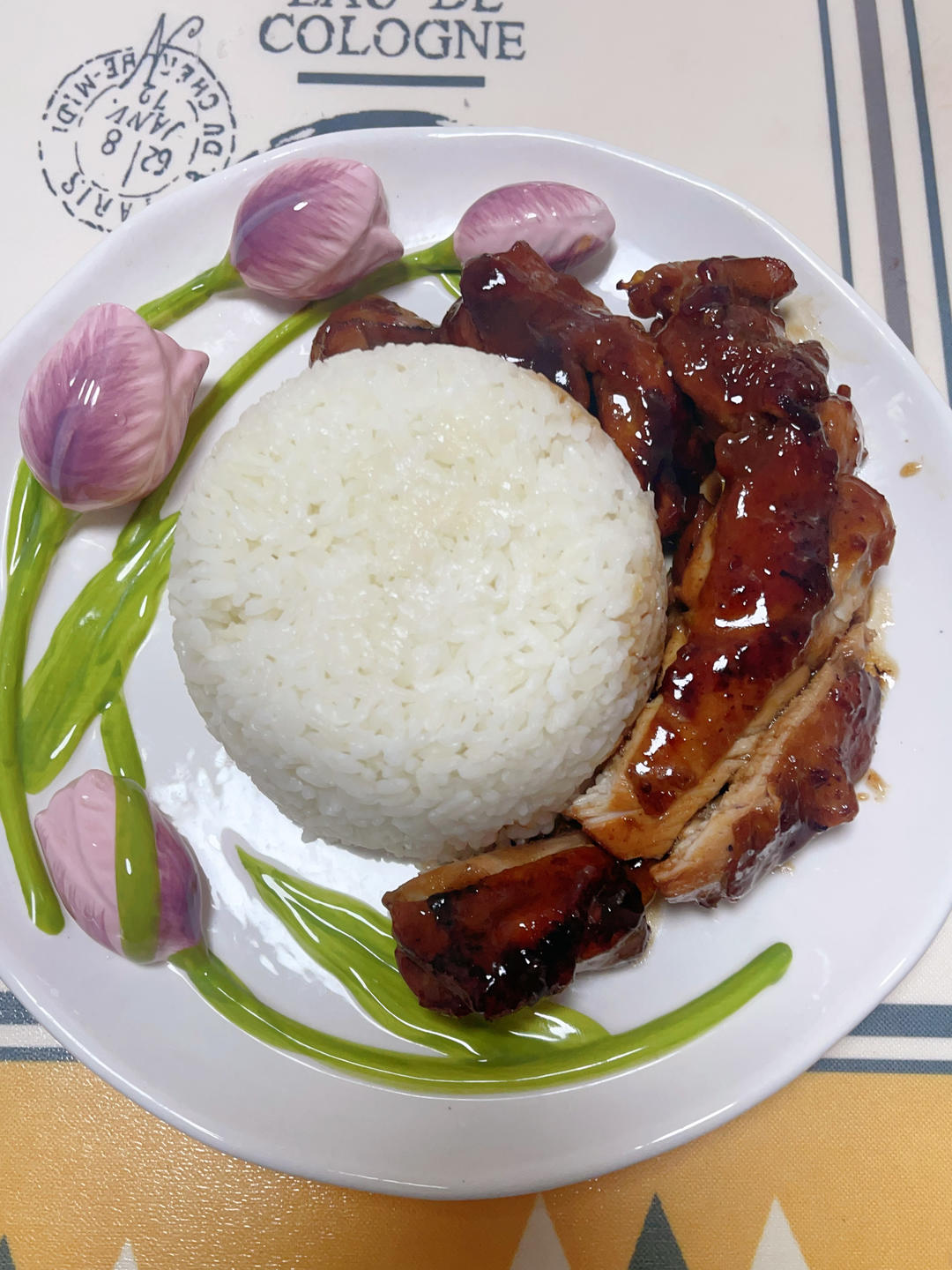 照烧鸡腿饭