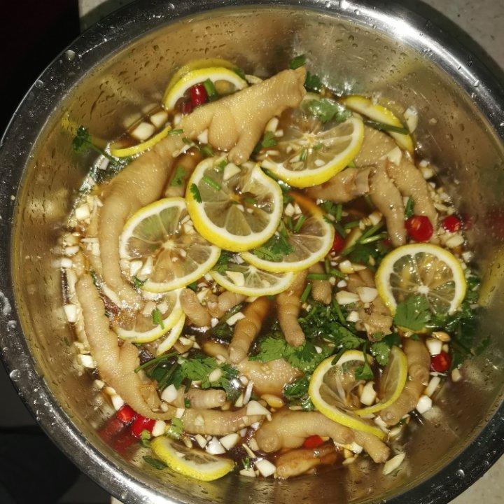 超简单的柠檬无骨鸡爪