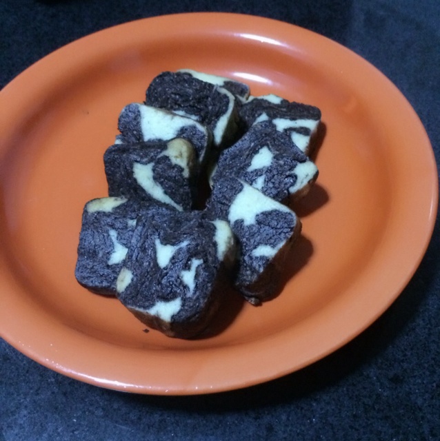 哥手把手教你做大理石曲奇