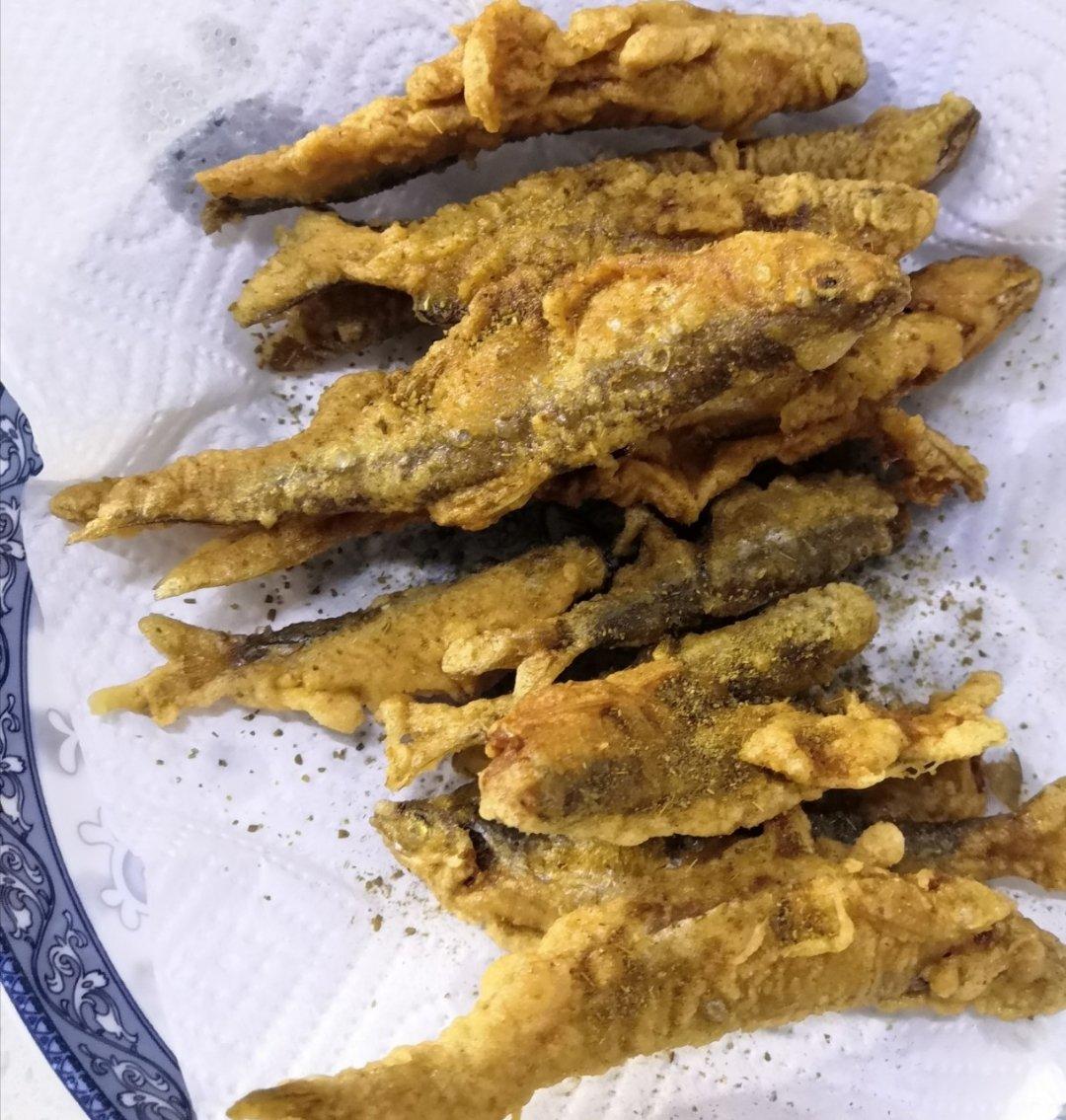 酥炸小黄鱼～吸油少