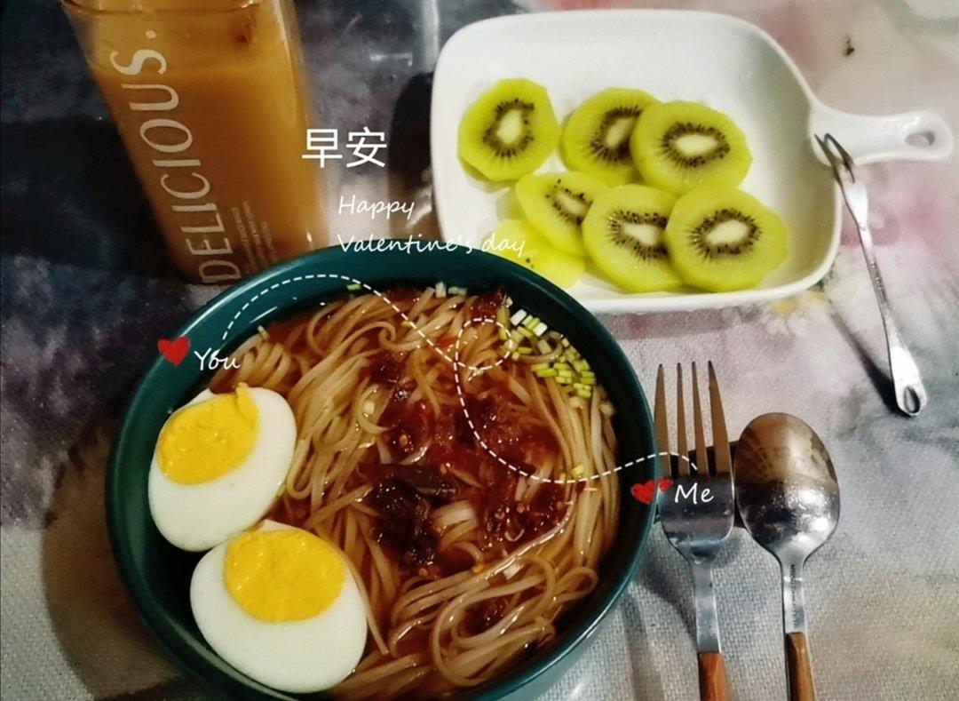 上班族必备的超快早餐汤面