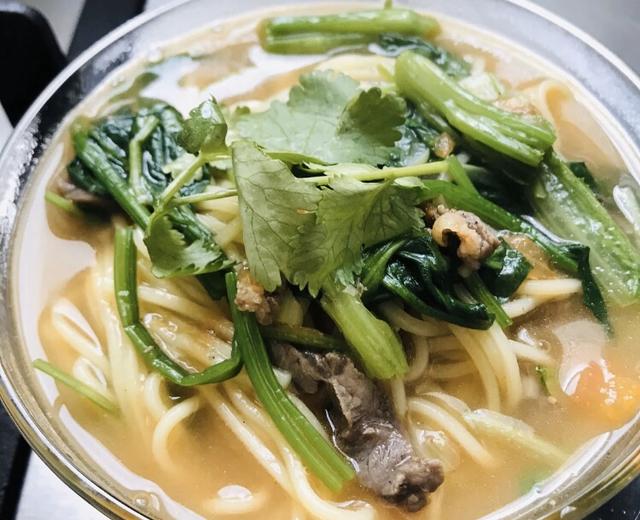 灵魂深处的营养羊肉面的做法