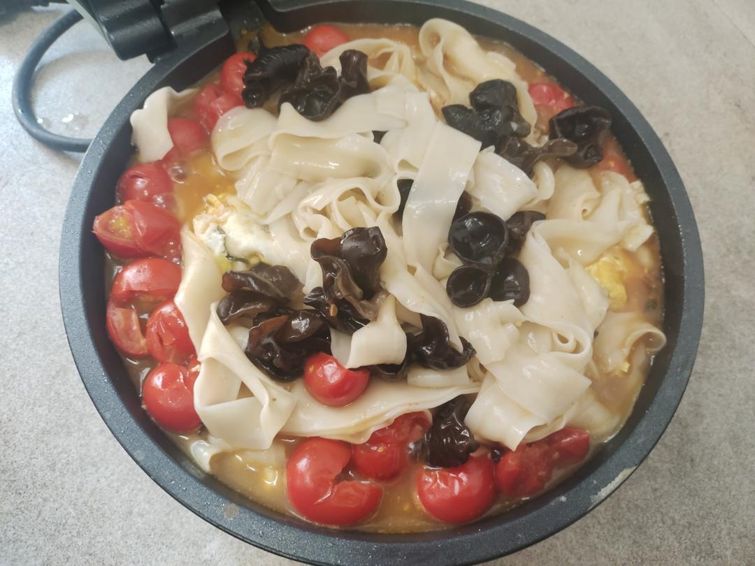 西红柿鸡蛋打卤面