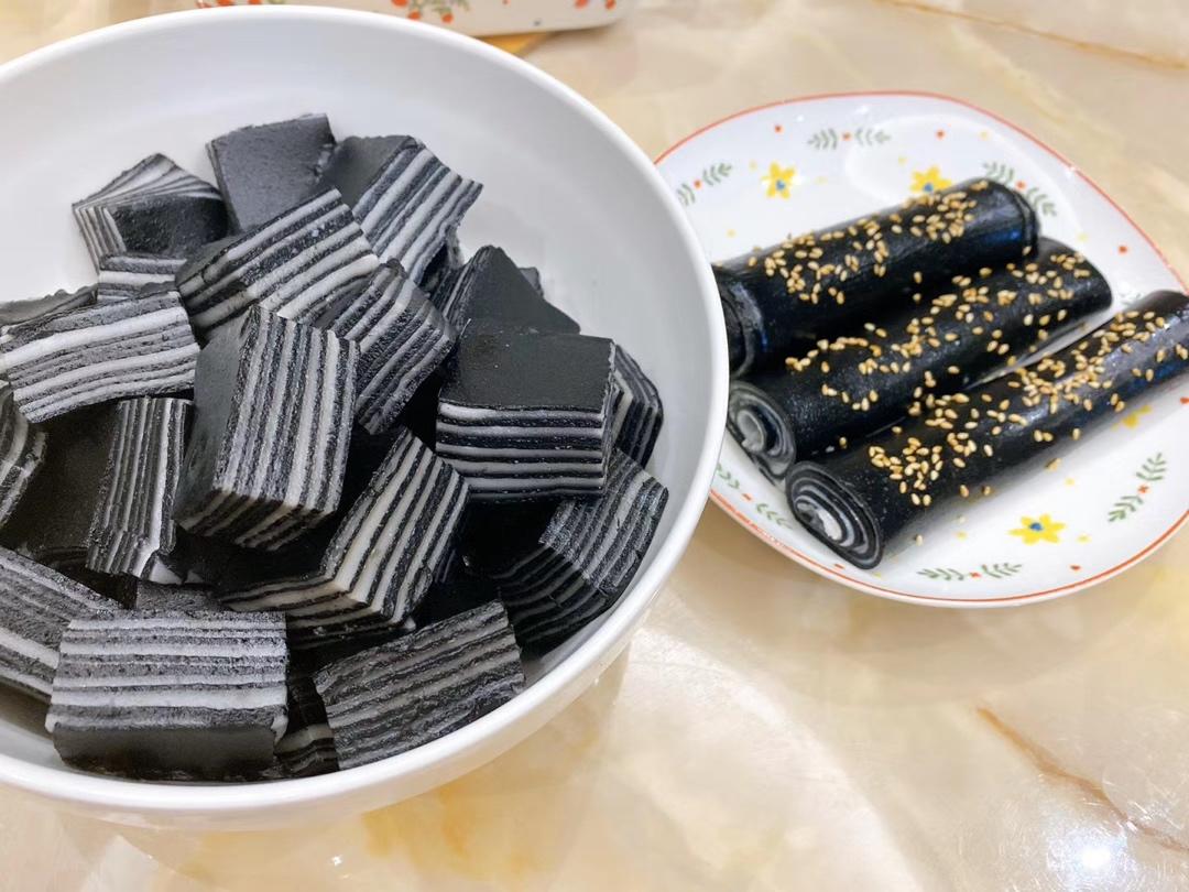 黑芝麻椰汁卷