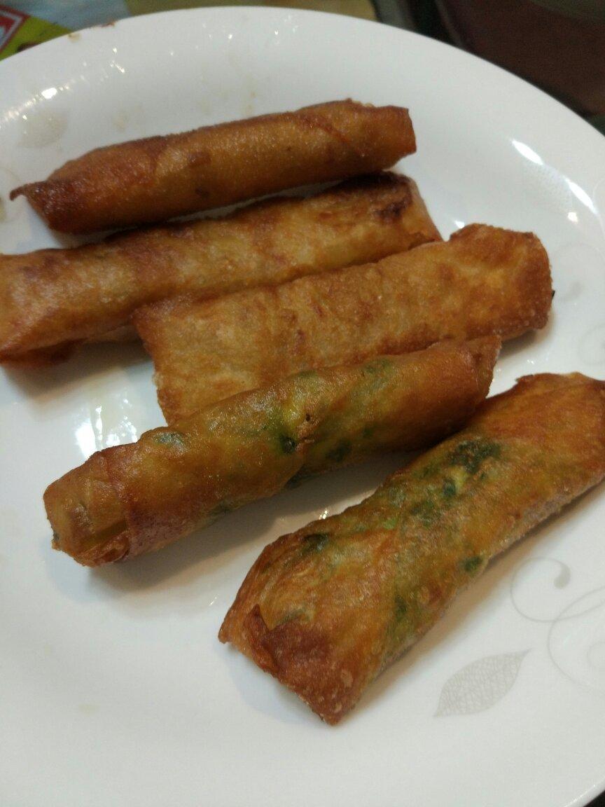 韭菜鸡蛋馅春卷