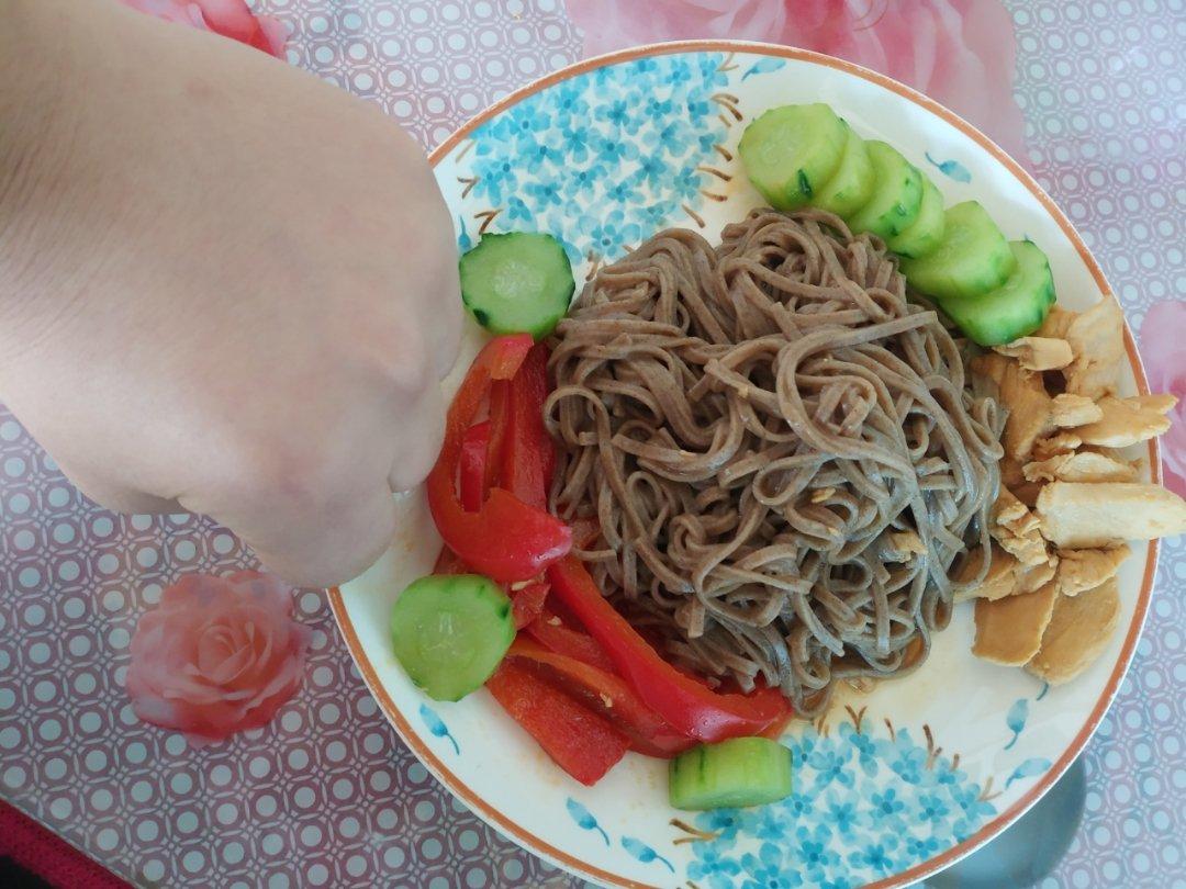 懒人版凉拌荞麦面